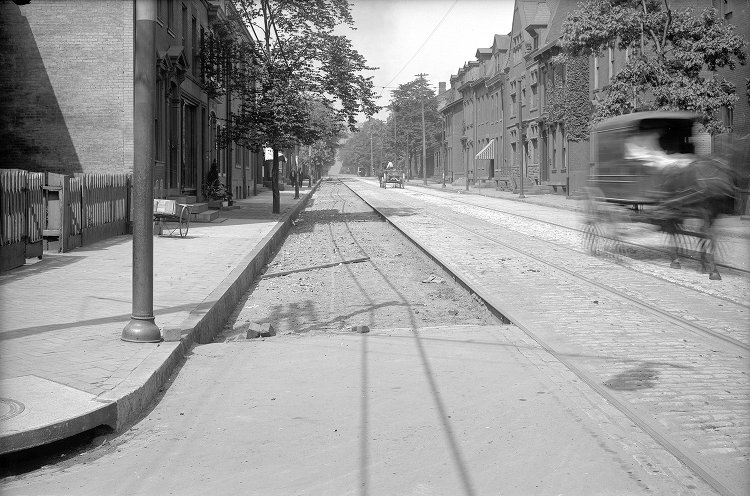 From the Archive: Grant Avenue Construction, 1909