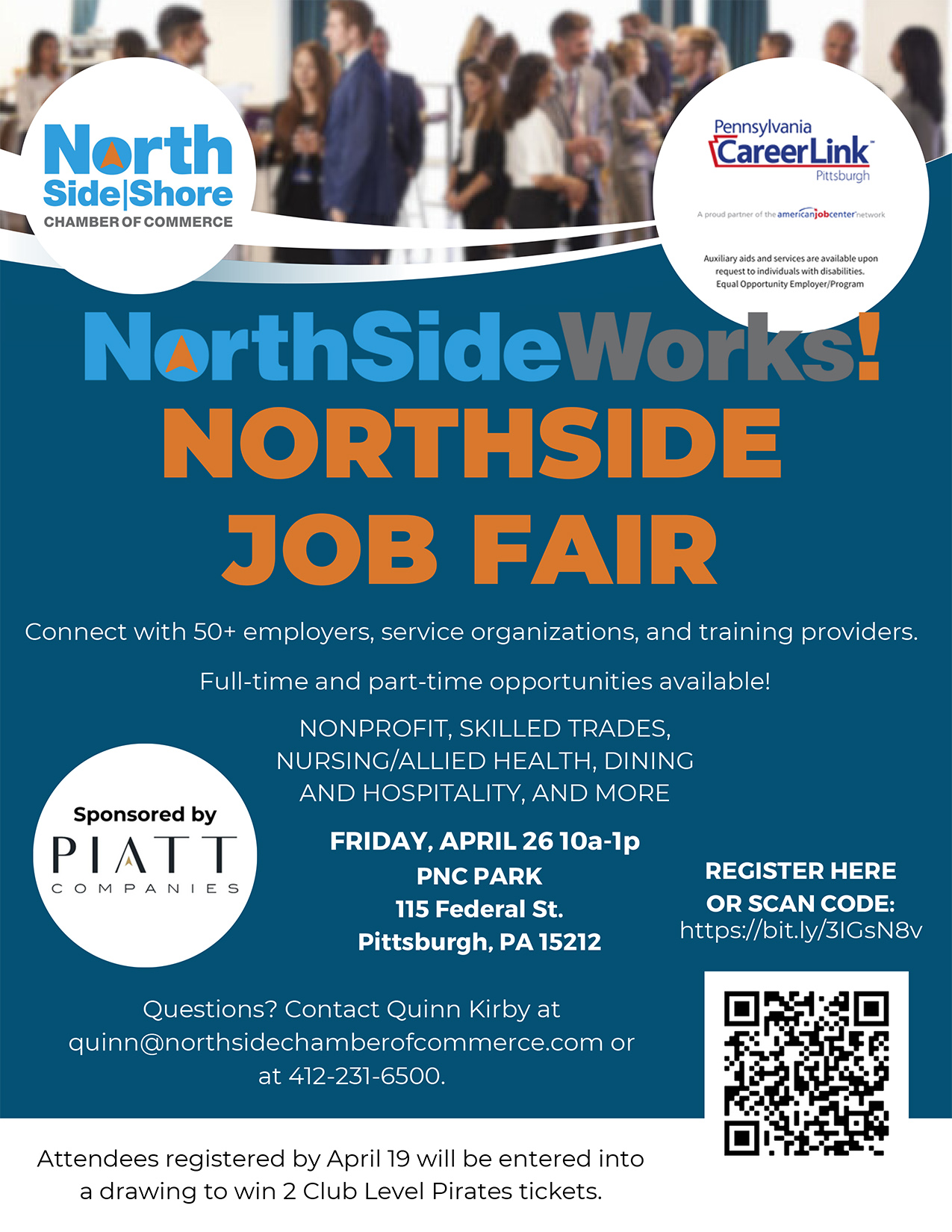NorthSideWorks! Job Fair Poster